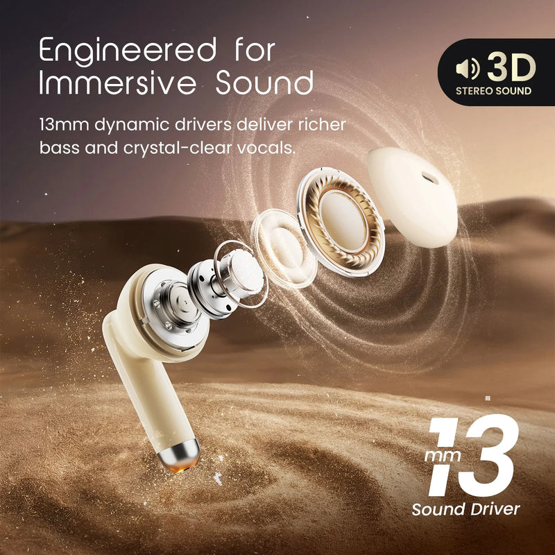 Hammer Ultra Pods TWS Earbuds with 3D Stereo Sound & Touch Controls-17