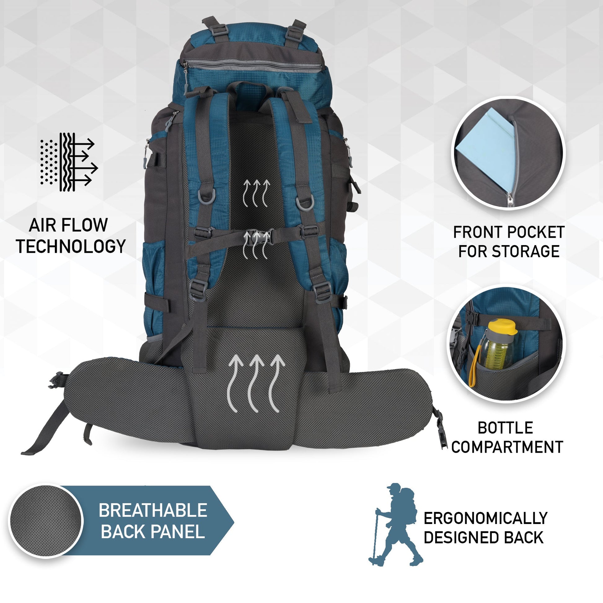 Buckle Up Teal Blue (90L)-4