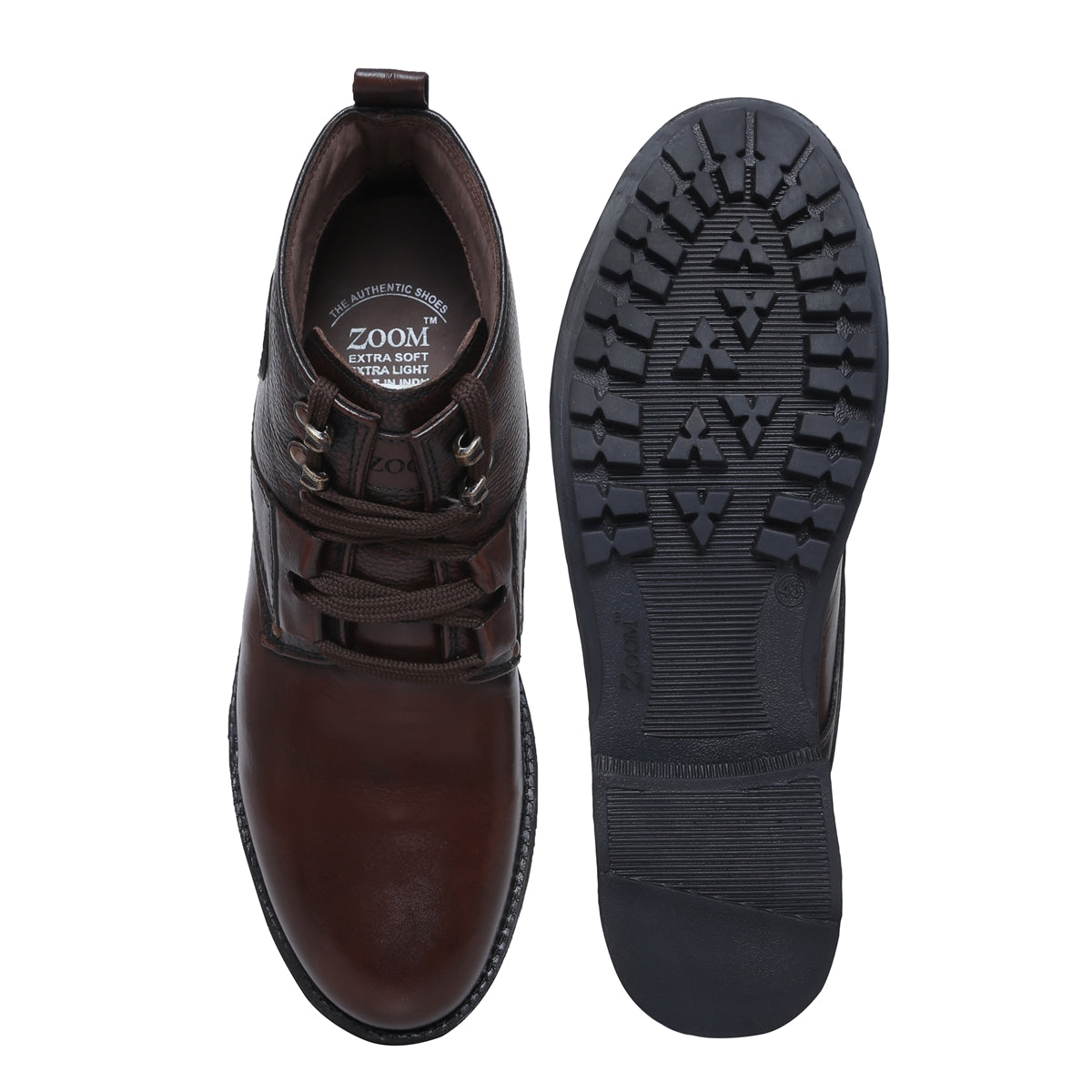 Men's Leather Ankle Boots – Burnished S-3581 | Zoom Shoes