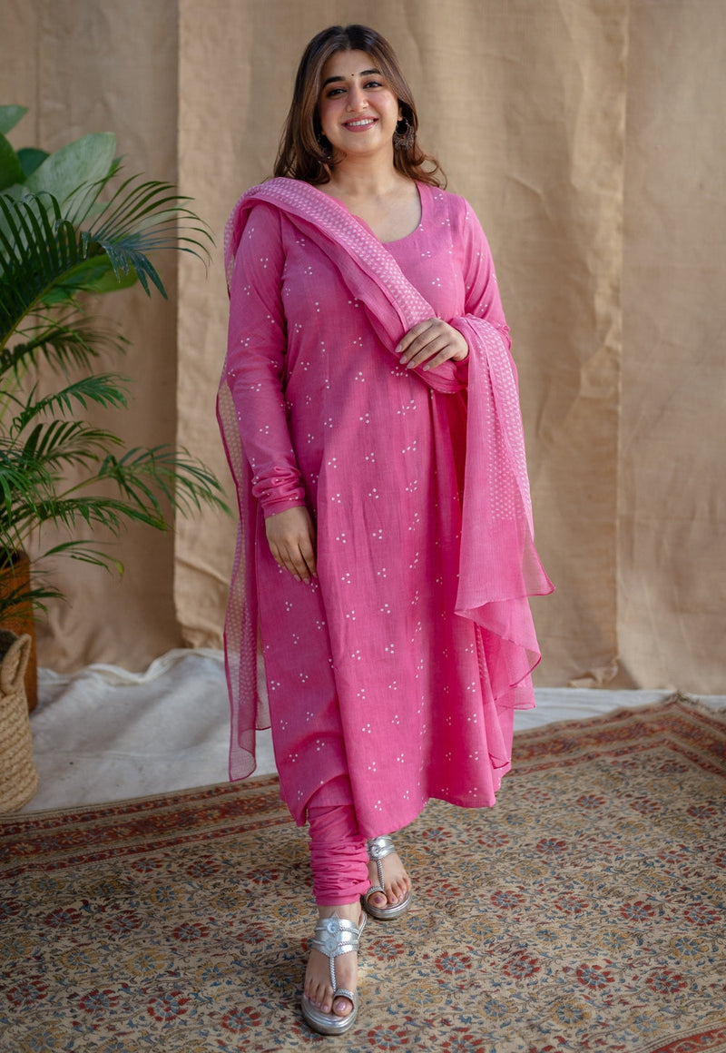 Nazera Slub Cotton Churidar