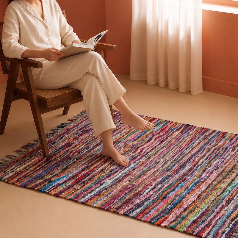 Earthology Pride - Recycled Runner Rug (Multicolor)-4