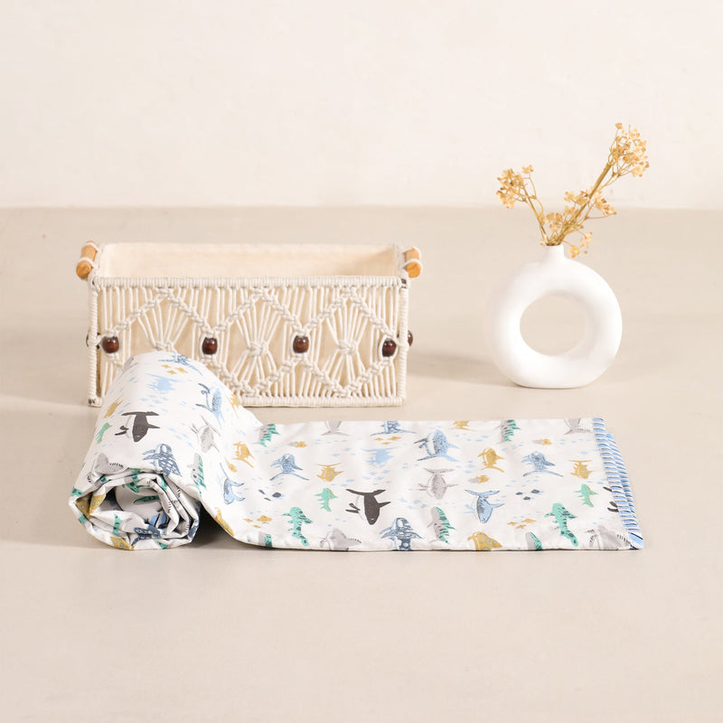 Imprimer Printed Baby Dohar - Baby Blue Hunter-4