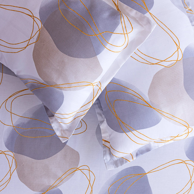 Imprimer Spheres of Serenity - Printed Fitted Bedsheet-6