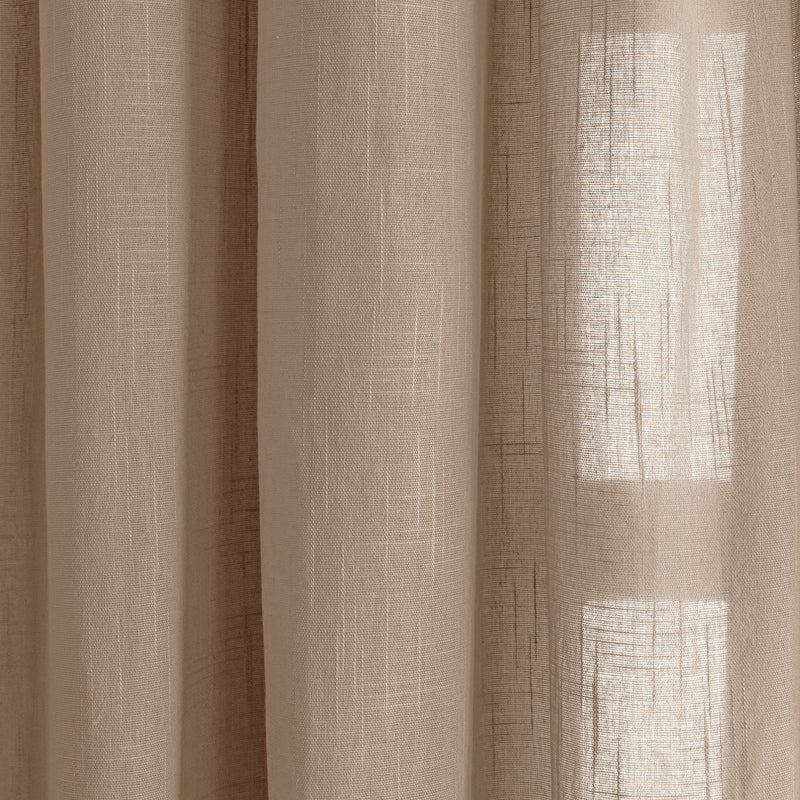 Fort Absolute - Twist Tab Top Sheer Curtain-4