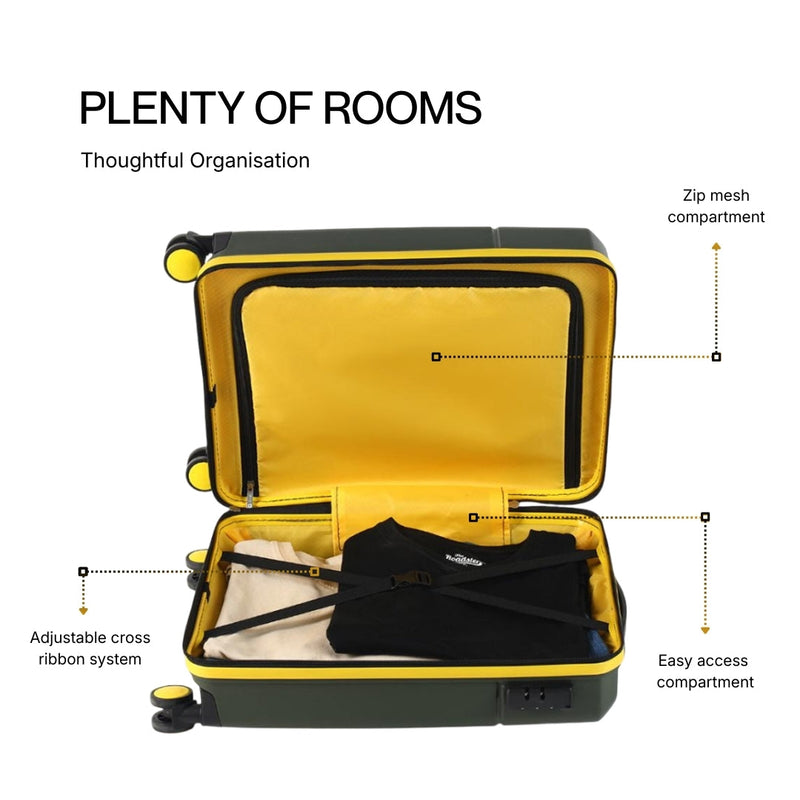 Berlin Olive Trolley Bag-4