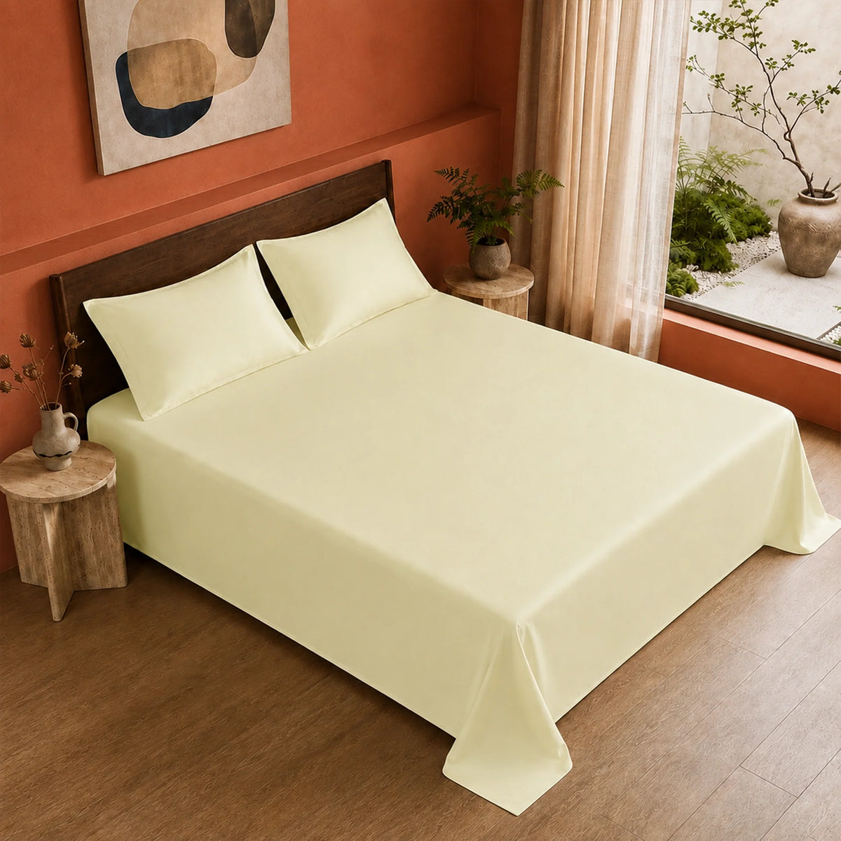 Organic Bamboo Bedsheet – Soft, Cool & Breathable-4
