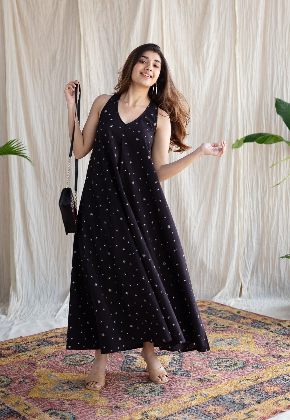 Ditya Ajrakh Cotton Dress