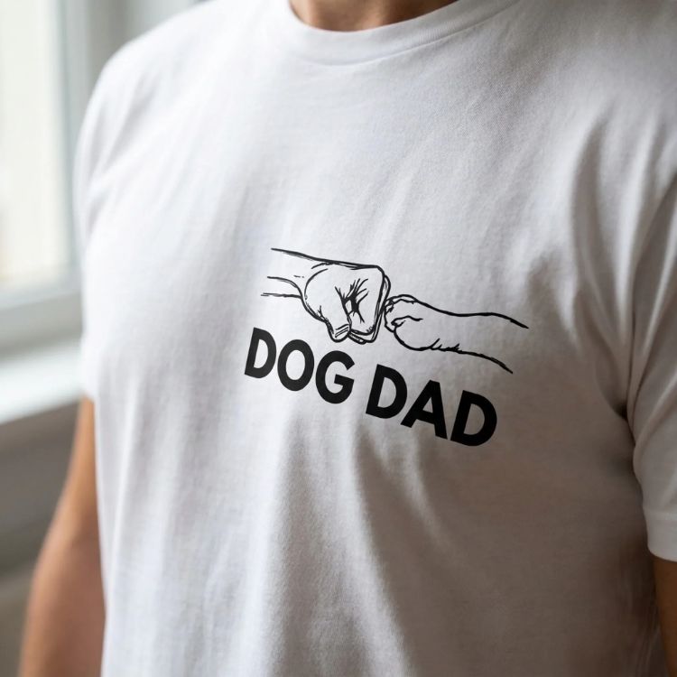Pet Portrait T-Shirt | Custom Sketch Tee with Pet Name-4