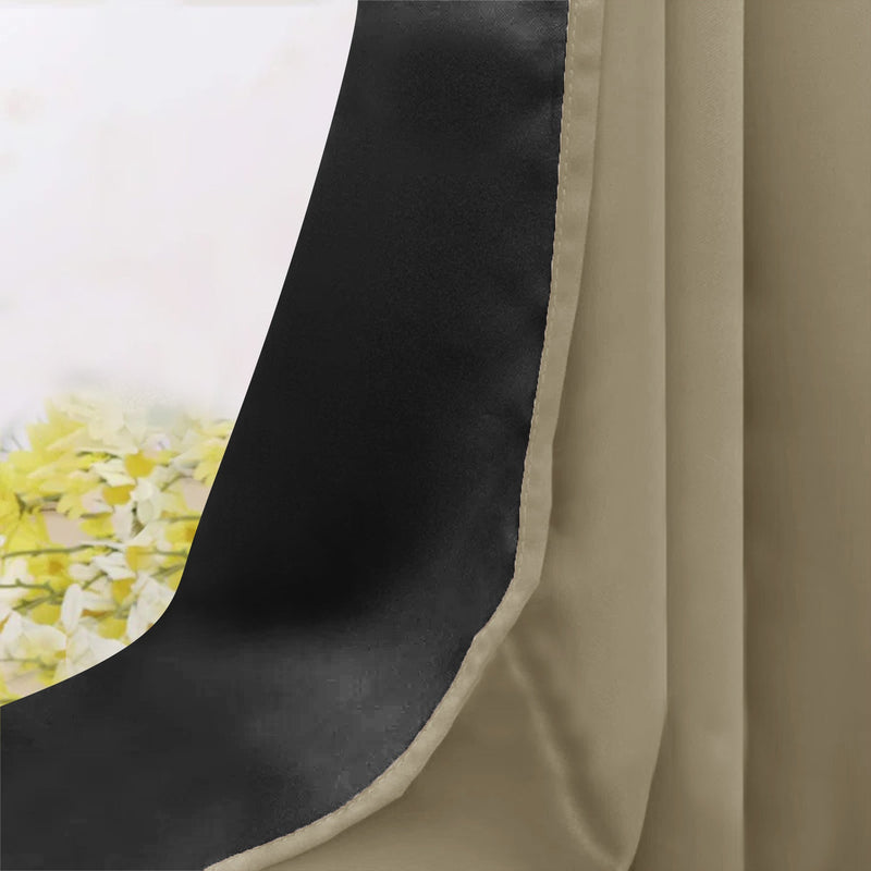 Fort Essential - Black Backing Blackout Curtain-5