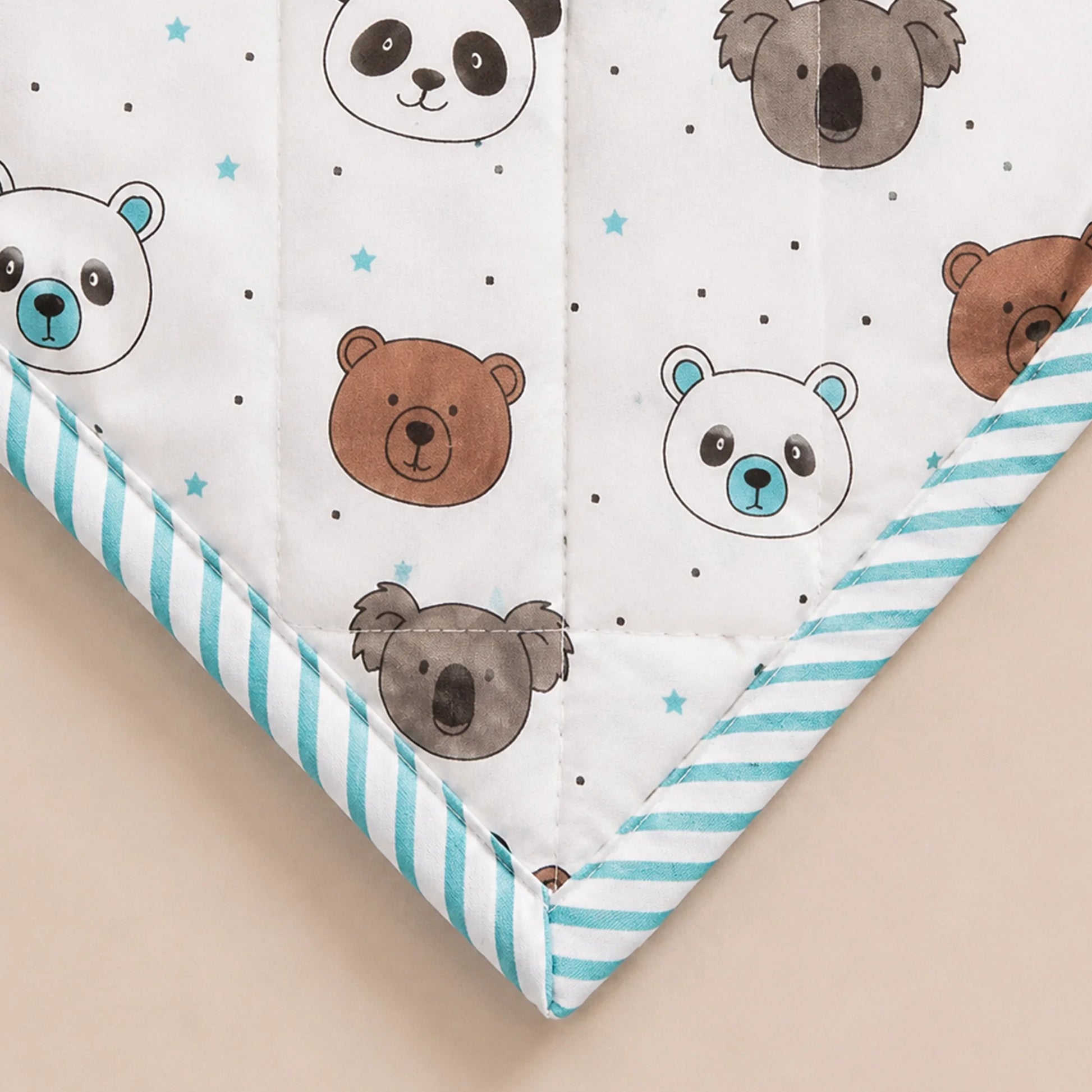 Baby Panda and Friends - Printed Baby Blanket-4