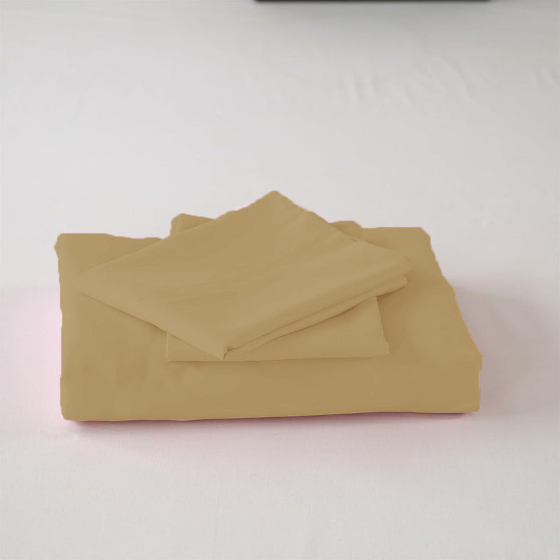 Fort Mellow - Solid Duvet Cover (Taupe)-6