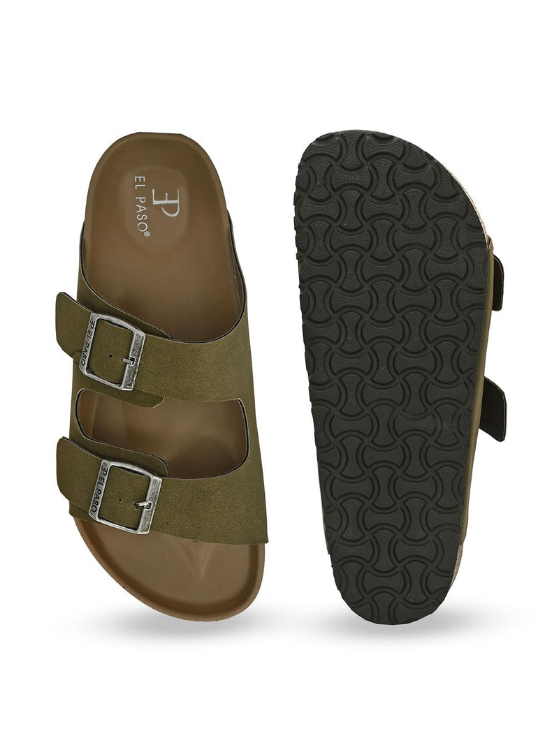 El Paso Men Slip-On Comfort Sandals-27