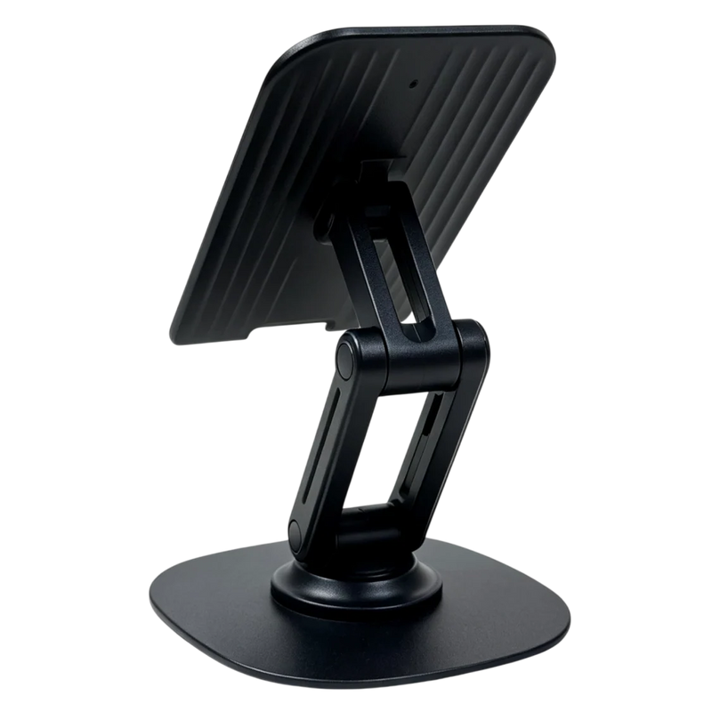 HAMMER Desk Essential MS360 360 Degree Rotatable & Foldable Mobile Phone Holder for all Smartphones - Black-3