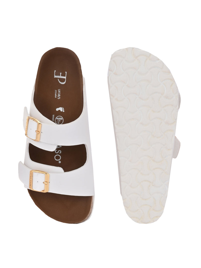 Luxurious Camel Leather Double-Strap Sandal For Women-29