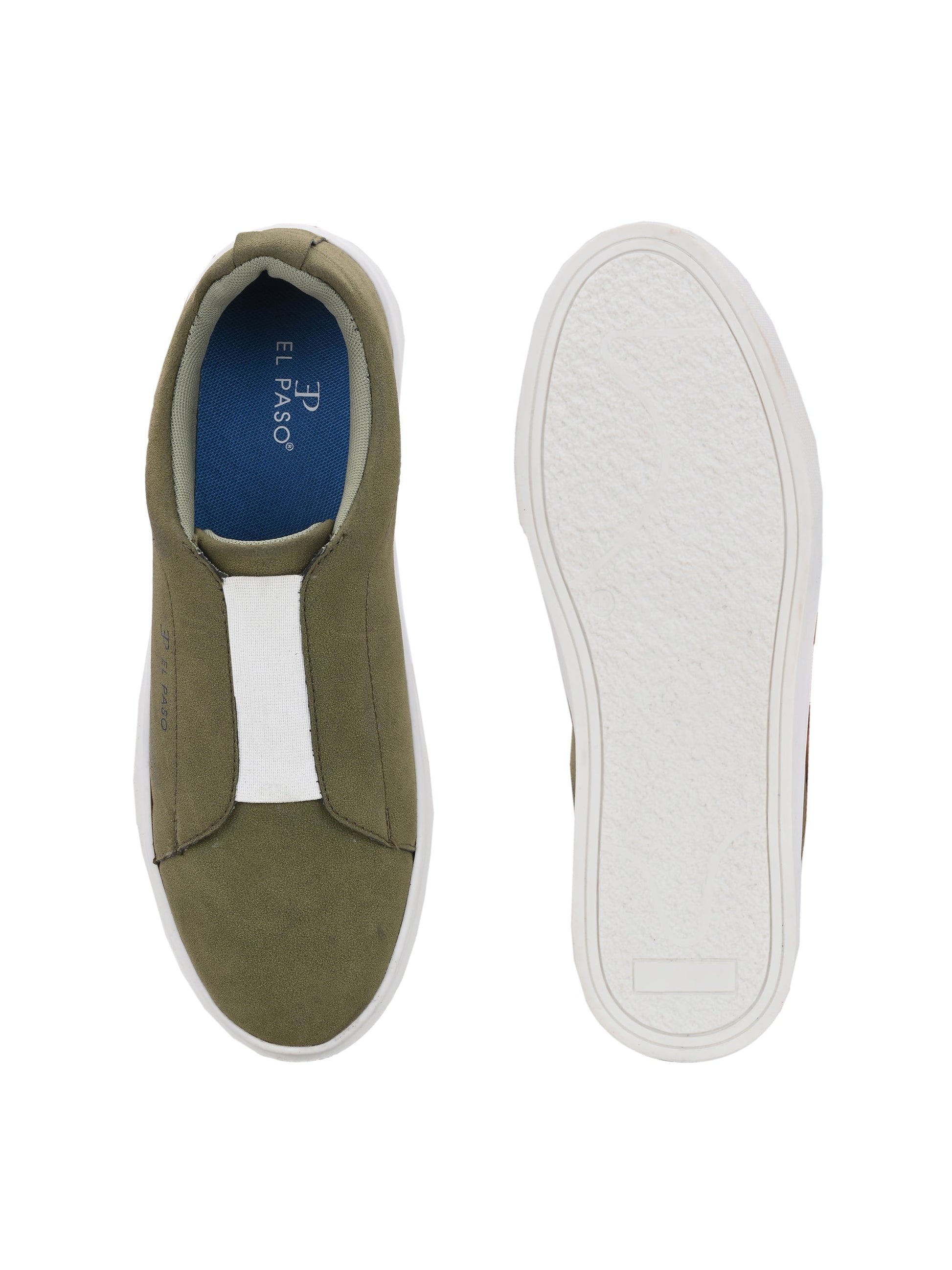 El PASO Men Round Toe Comfort Insole Lightweight Slip-On Sneakers - EP5204-4