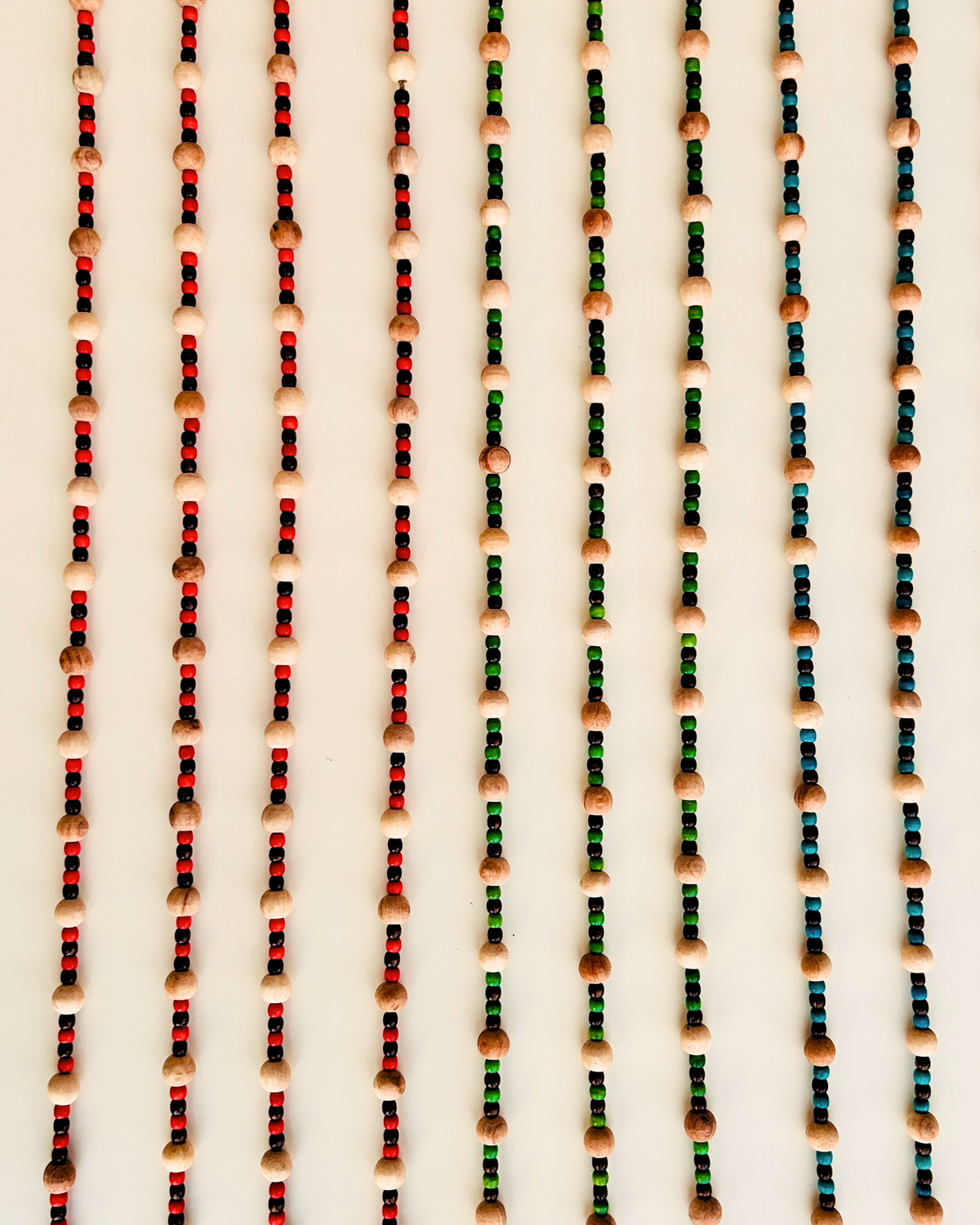 Boho Strings | Beaded Curtain | Set of 10 strings