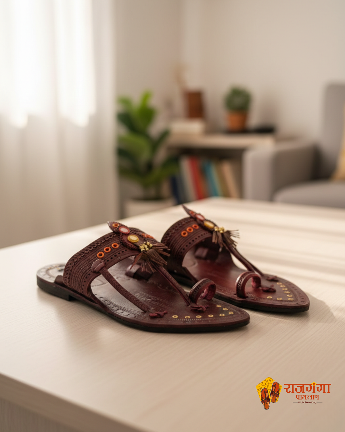 Bandhiv Kapshi Kolhapuri Chappal-5