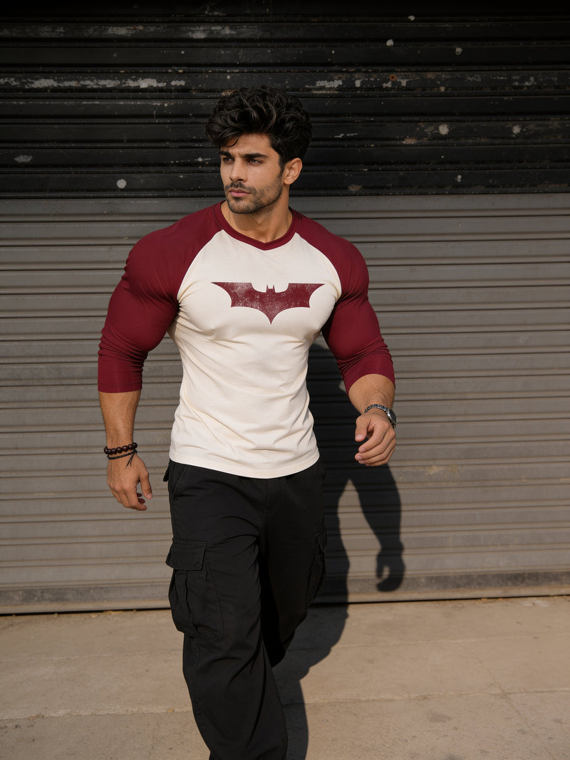 Vintage Bat - Slim Fit - T-Shirt