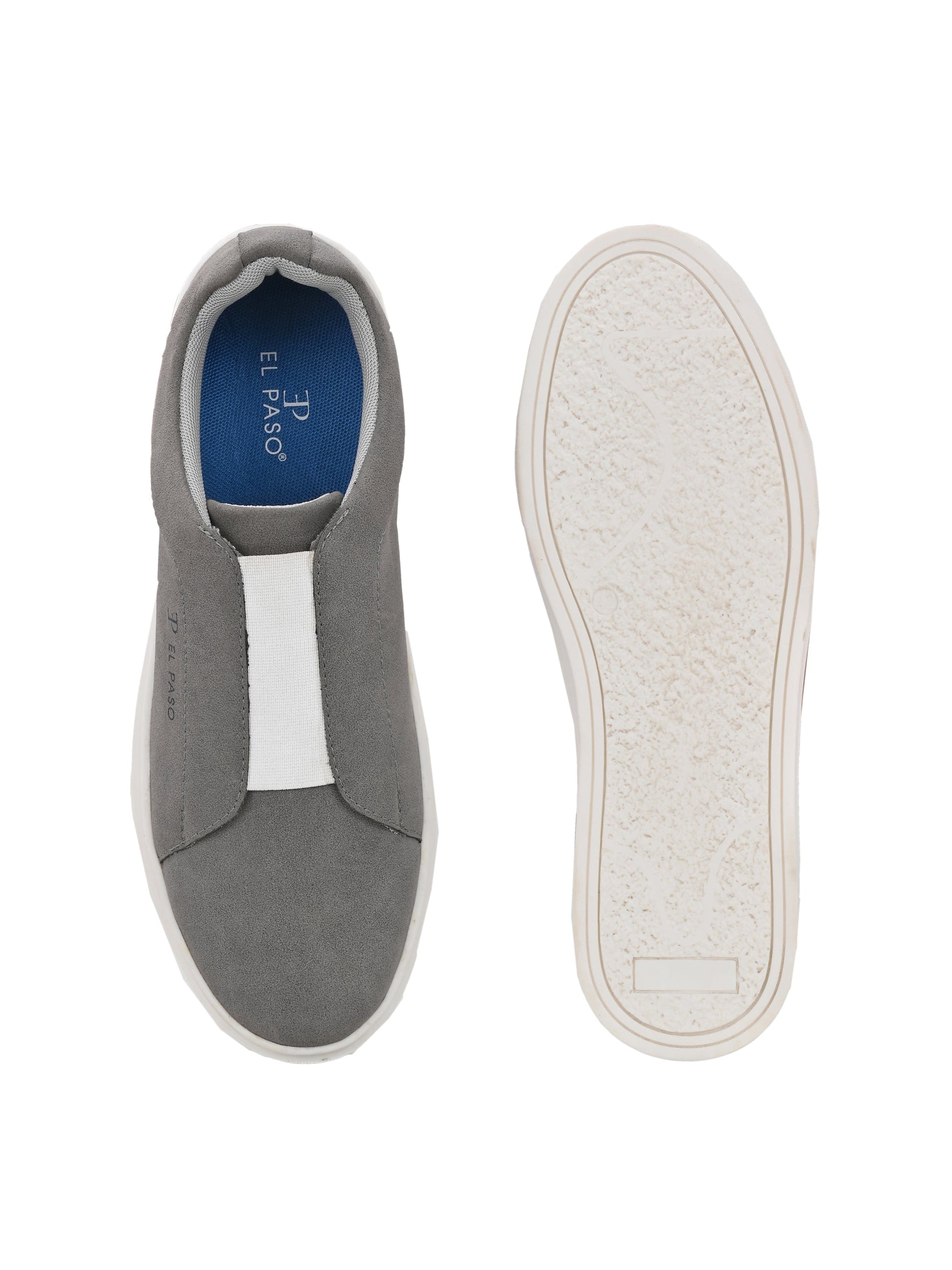 El PASO Men Round Toe Comfort Insole Lightweight Slip-On Sneakers - EP5204-13