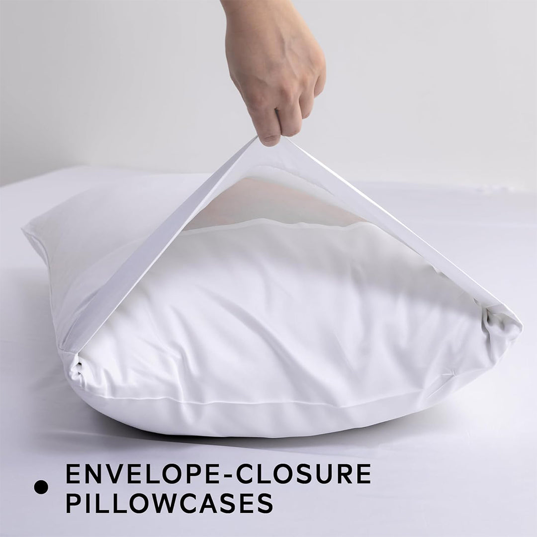 Fort Mellow - Solid Duvet Cover (White)-3