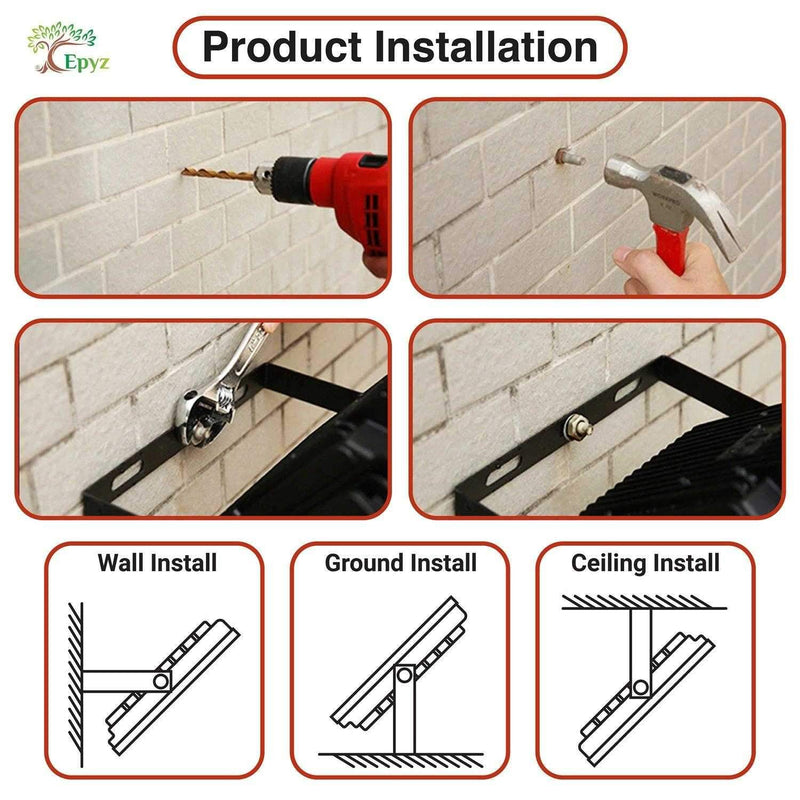 30 Watt Outdoor Solar Flood Light for Home