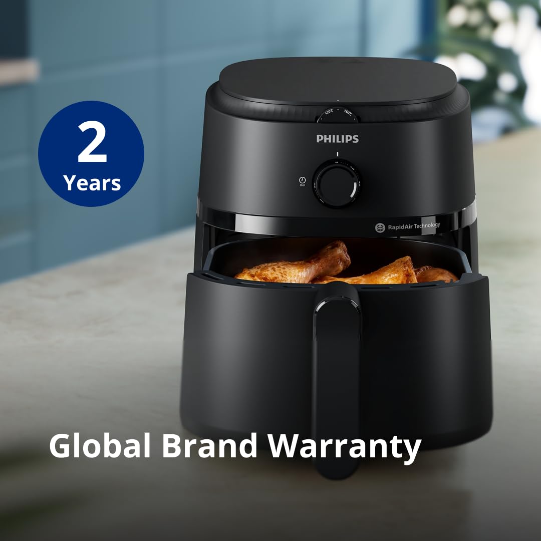 PHILIPS PHILIPS Air Fryer NA120/00, 4.2 Litre, Large - image 8