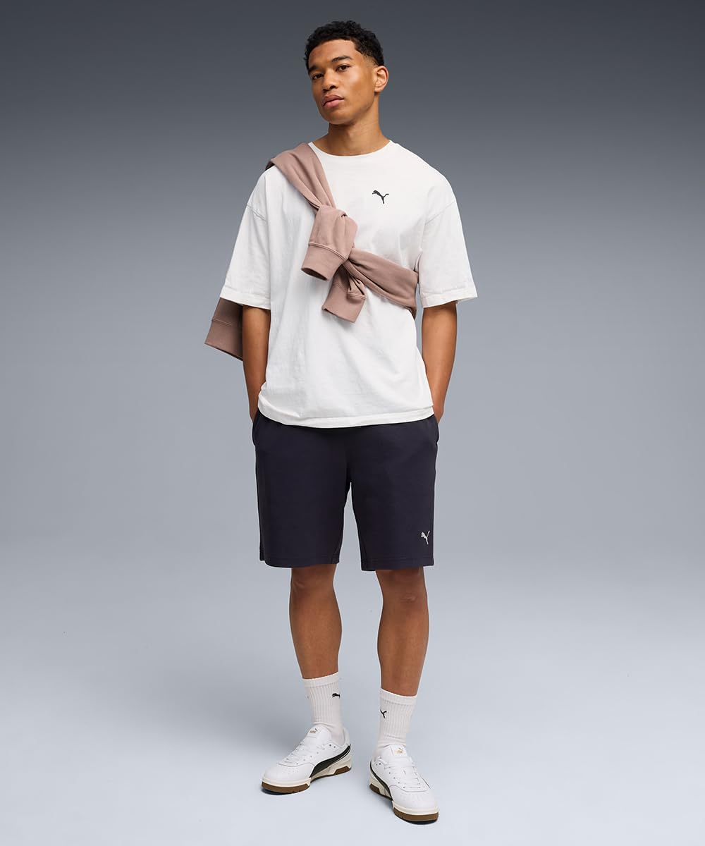 PUMA ESS Elevated Relaxed Shorts - New Navy