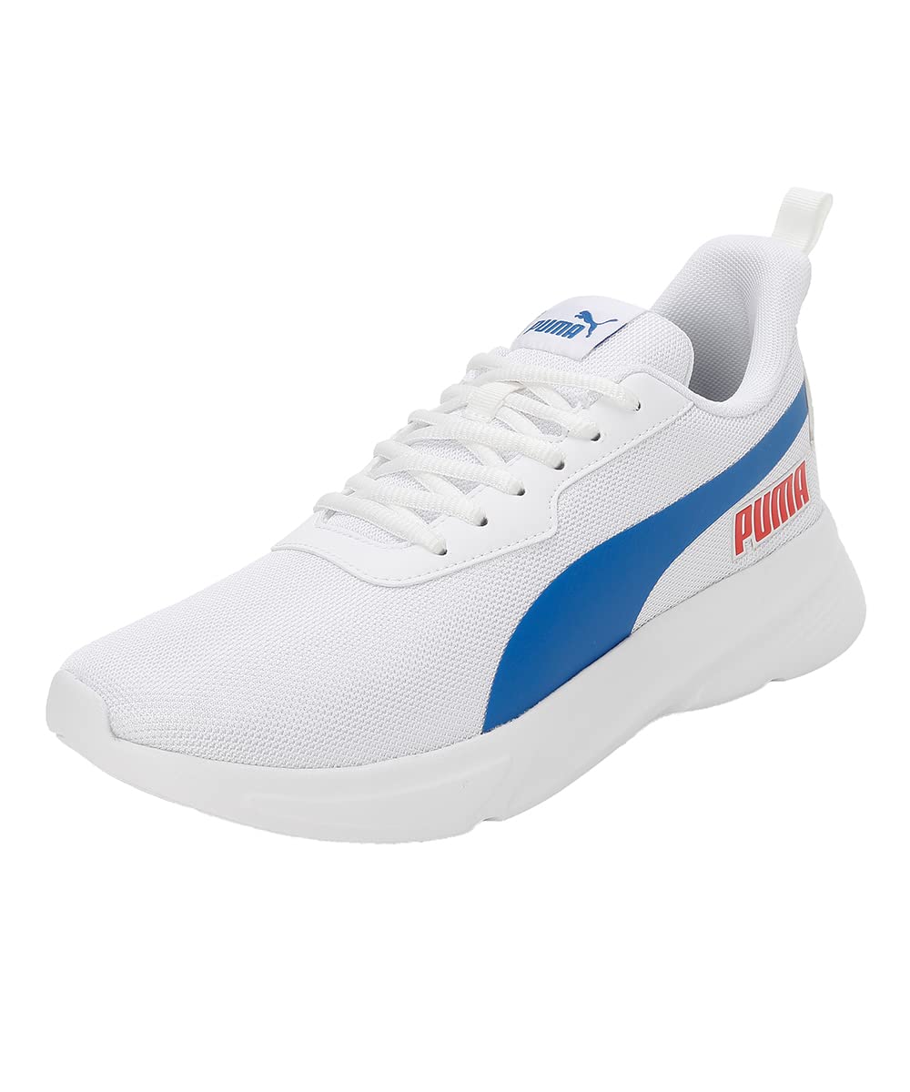 PUMA Jitter Sneakers - White-Team Royal-Red