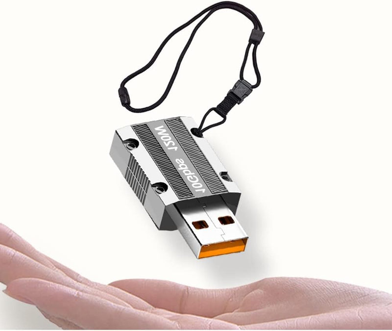 WISTAR WISTAR USB C to USB A OTG Adapter Type C to USB Adapter USB 3.1 Support Data Transfer & Max 120W Fast Charging Zinc Alloy Type C to USB for Laptop, PC, Power Bank - image 6