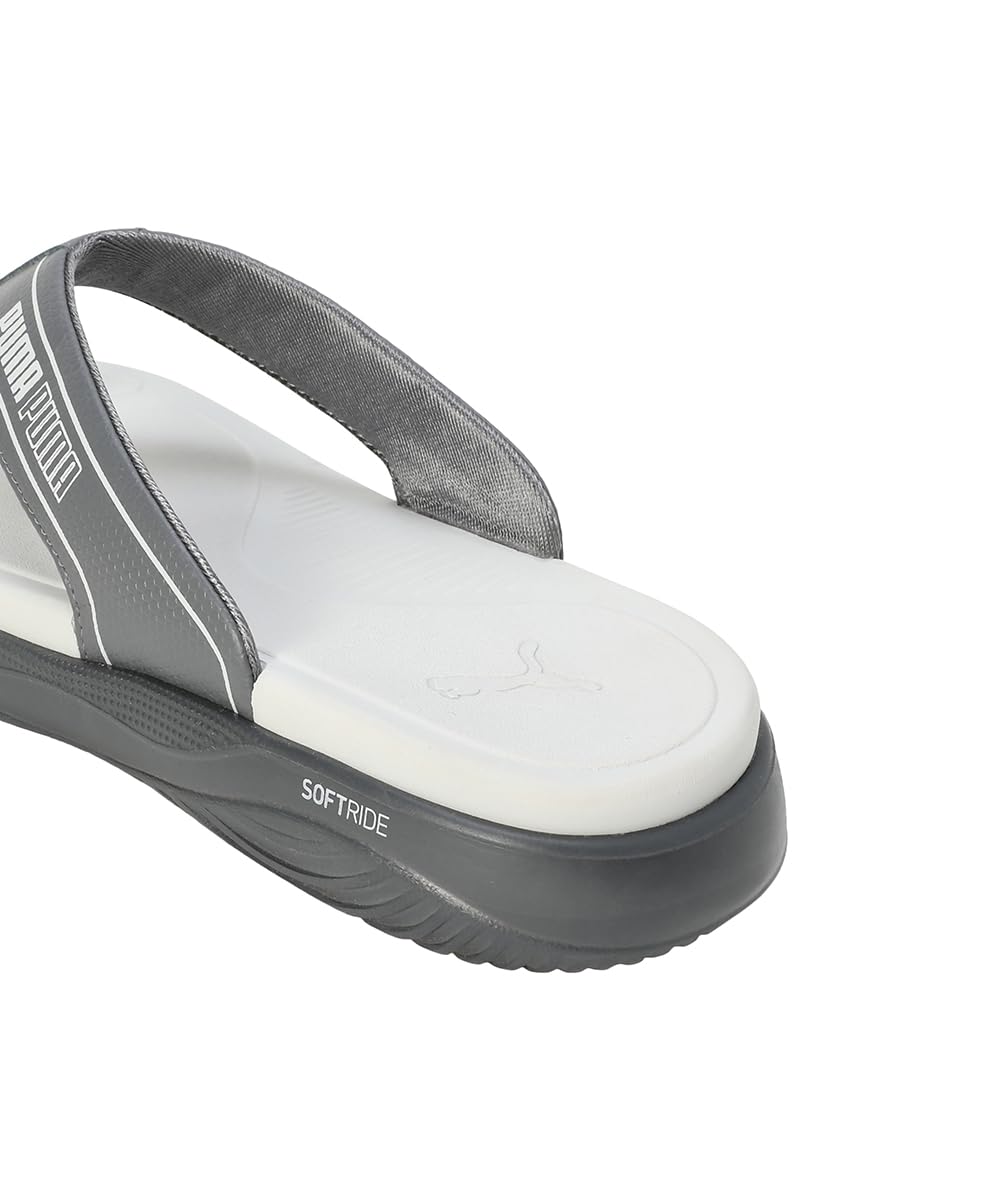 PUMA Softride Seave V1 Slippers - Glacial Gray-Slate Gray