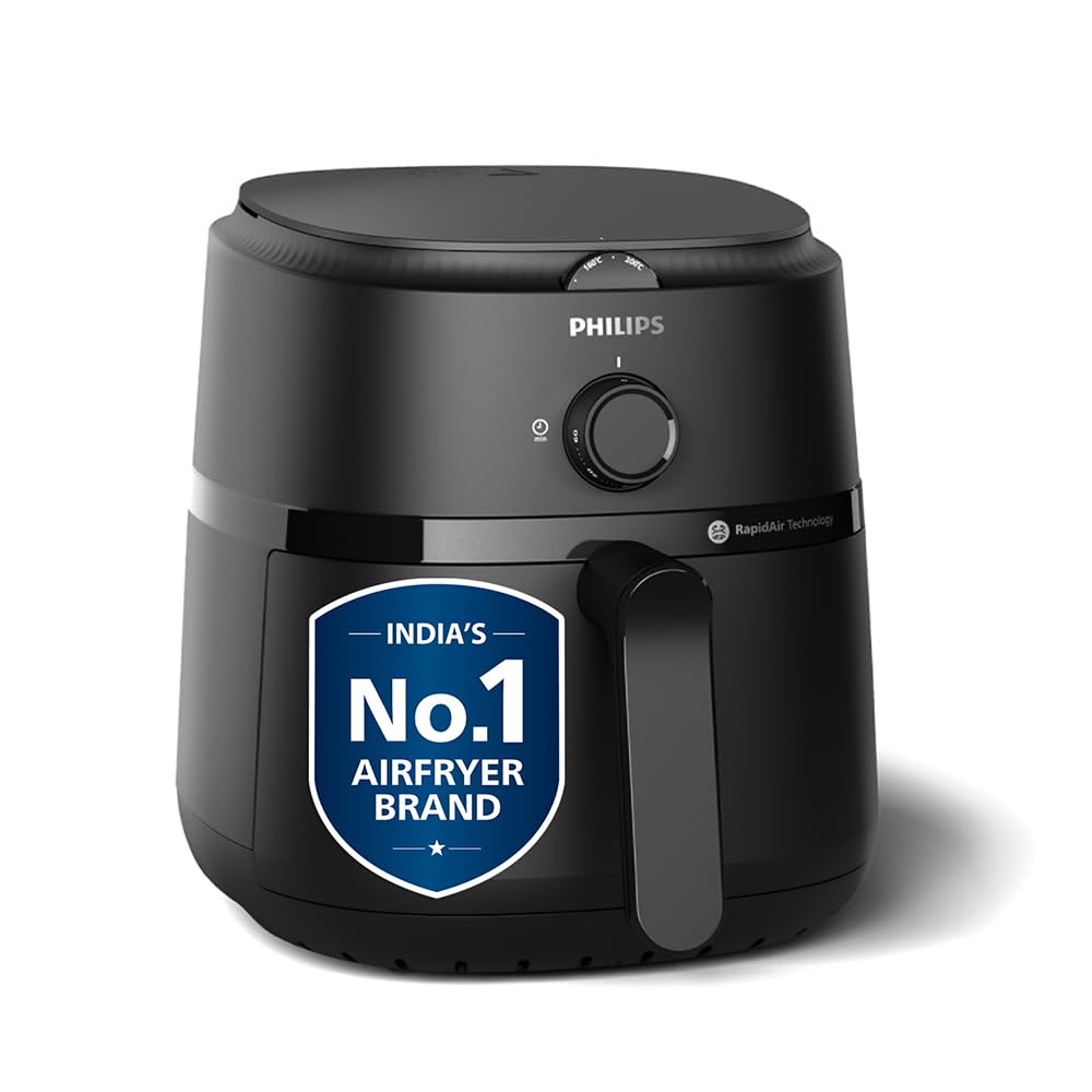 PHILIPS PHILIPS Air Fryer NA120/00, 4.2 Litre, Large - image 1