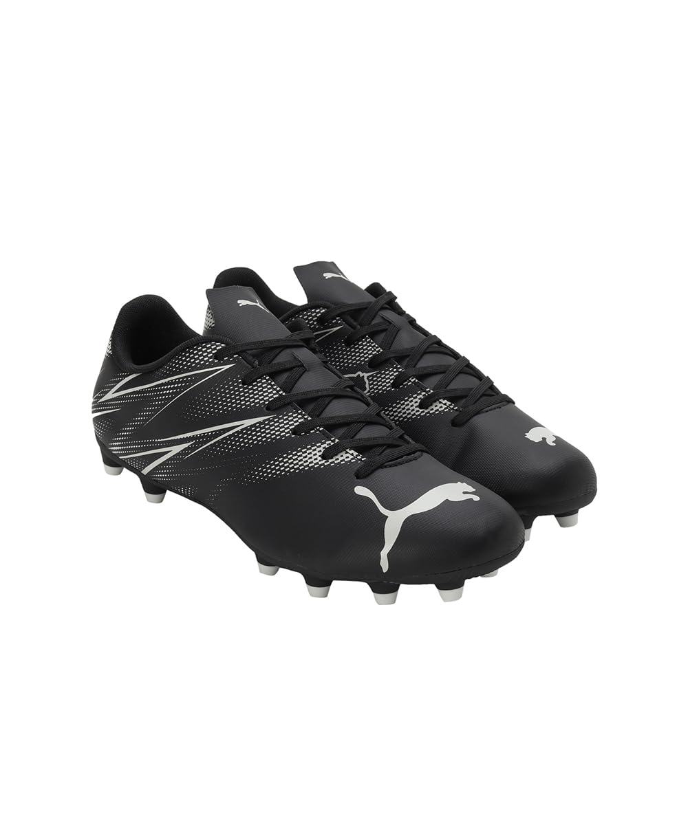PUMA Puma Men ATTACANTO FG/AG Football Shoe 11 UK Black-Silver Mist - image 5
