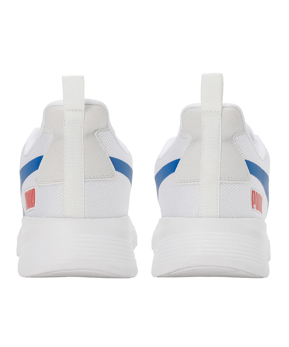 PUMA Jitter Sneakers - White-Team Royal-Red