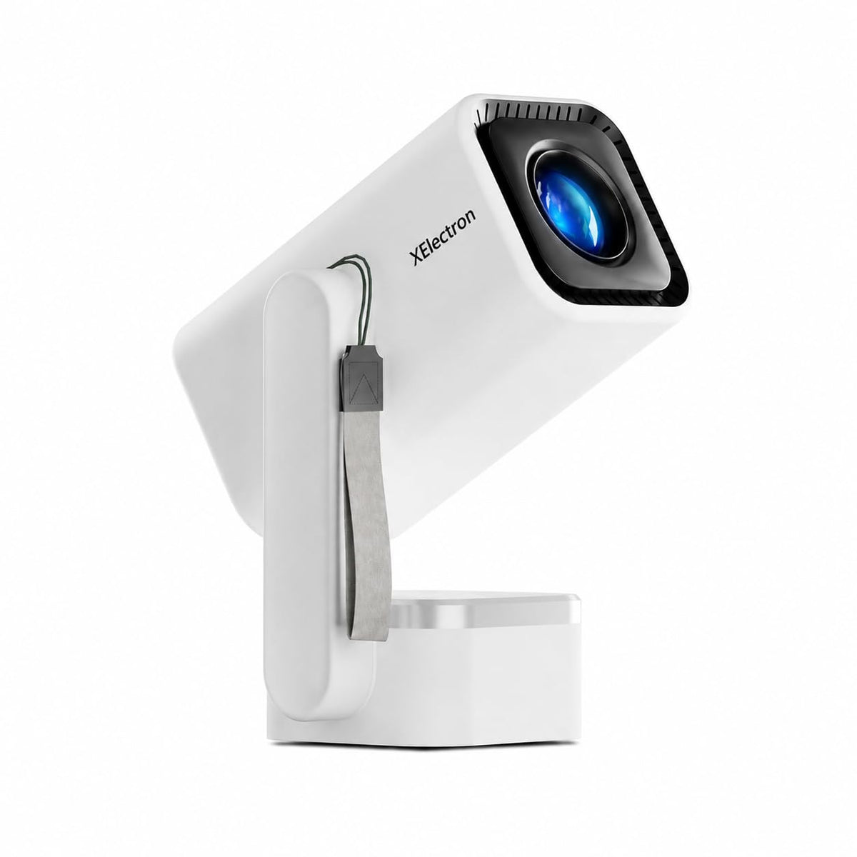 XElectron Techno Android 14 Smart Home Theater Movie HD Projector, 1080P & 4K Support, Inbuilt Speaker, Rotatable, Electric Focus, Auto & 4D Keystone with Built-in Apps, WiFi & BT, Screen Mirroring