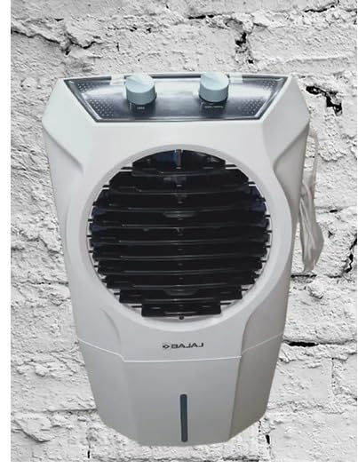Bajaj Shield Series Glanza 42L Personal Air Cooler | DuraTuff PRO Motor & DuraMarine PRO Pump with 3 year warranty | High Air Delivery and large air throw distance