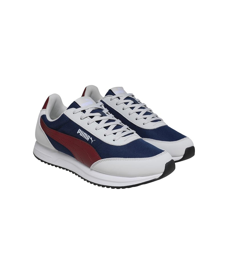PUMA R78 Lightwind Sneakers - Persian Blue-Team Regal Red-Feather Gray