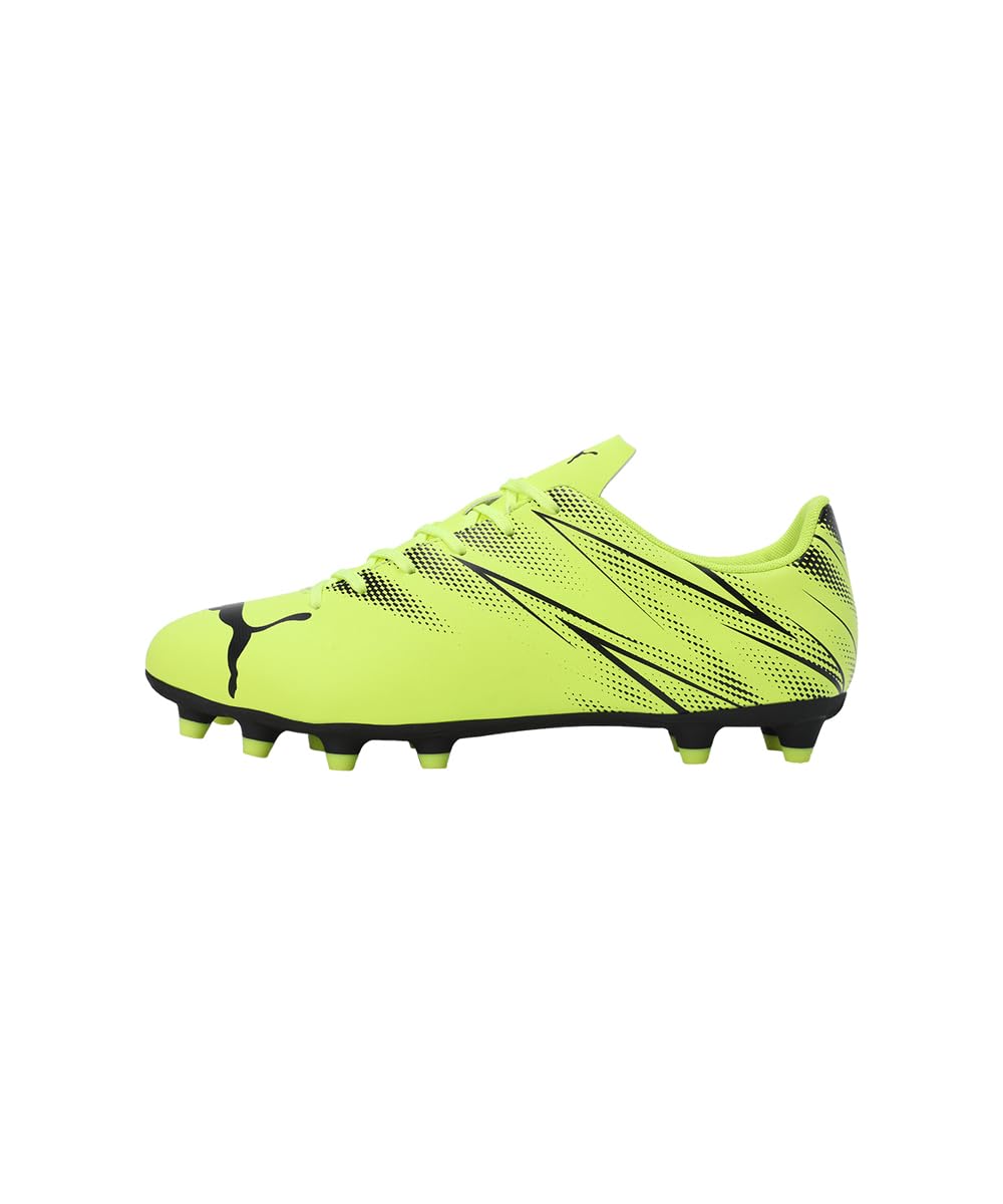 PUMA Puma Men ATTACANTO FG/AG Football Shoe 10 UK Electric Lime-Black - image 1
