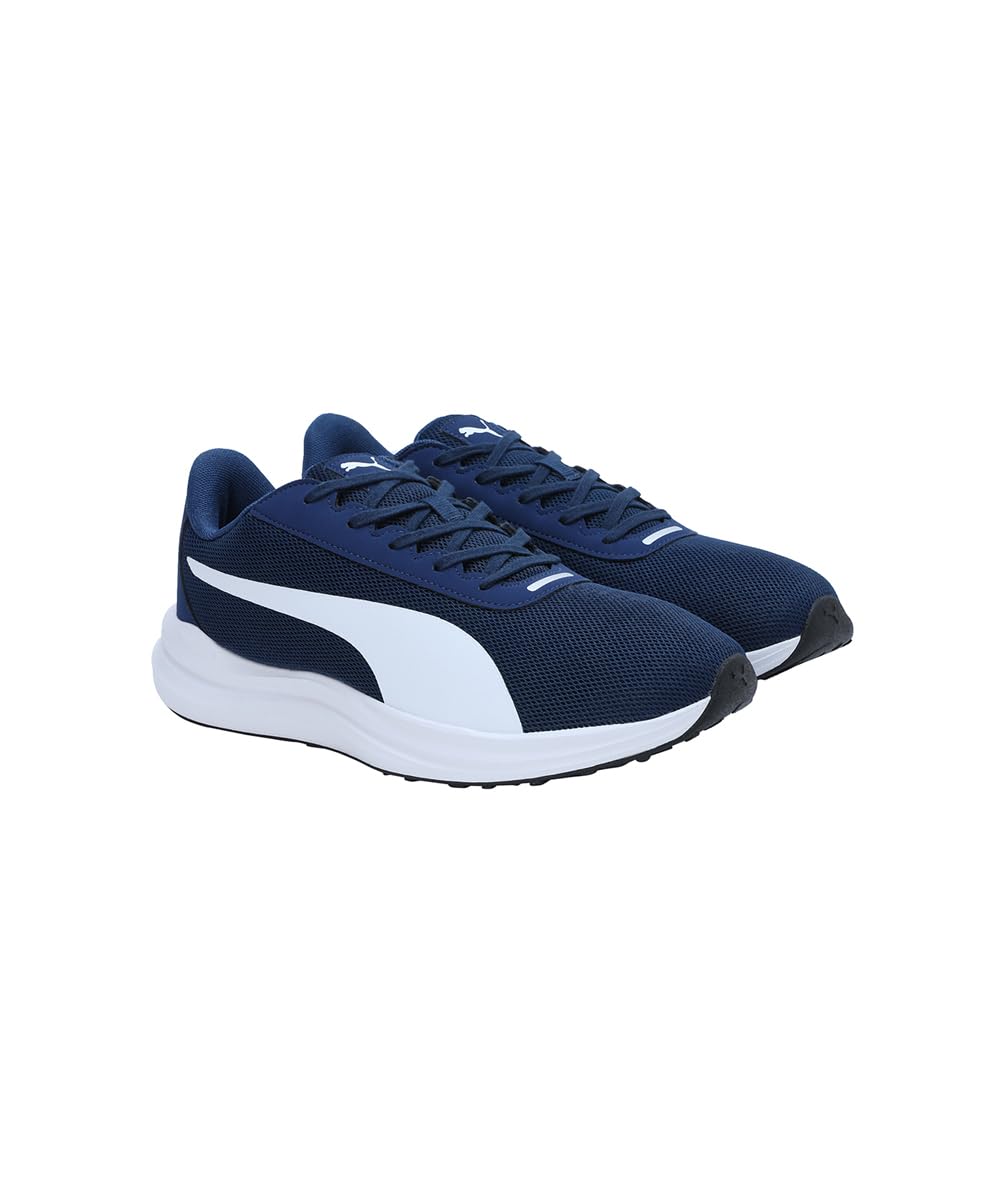 PUMA Puma Mens Fierce Runner Running Shoe 8 UK Persian Blue-White - image 4