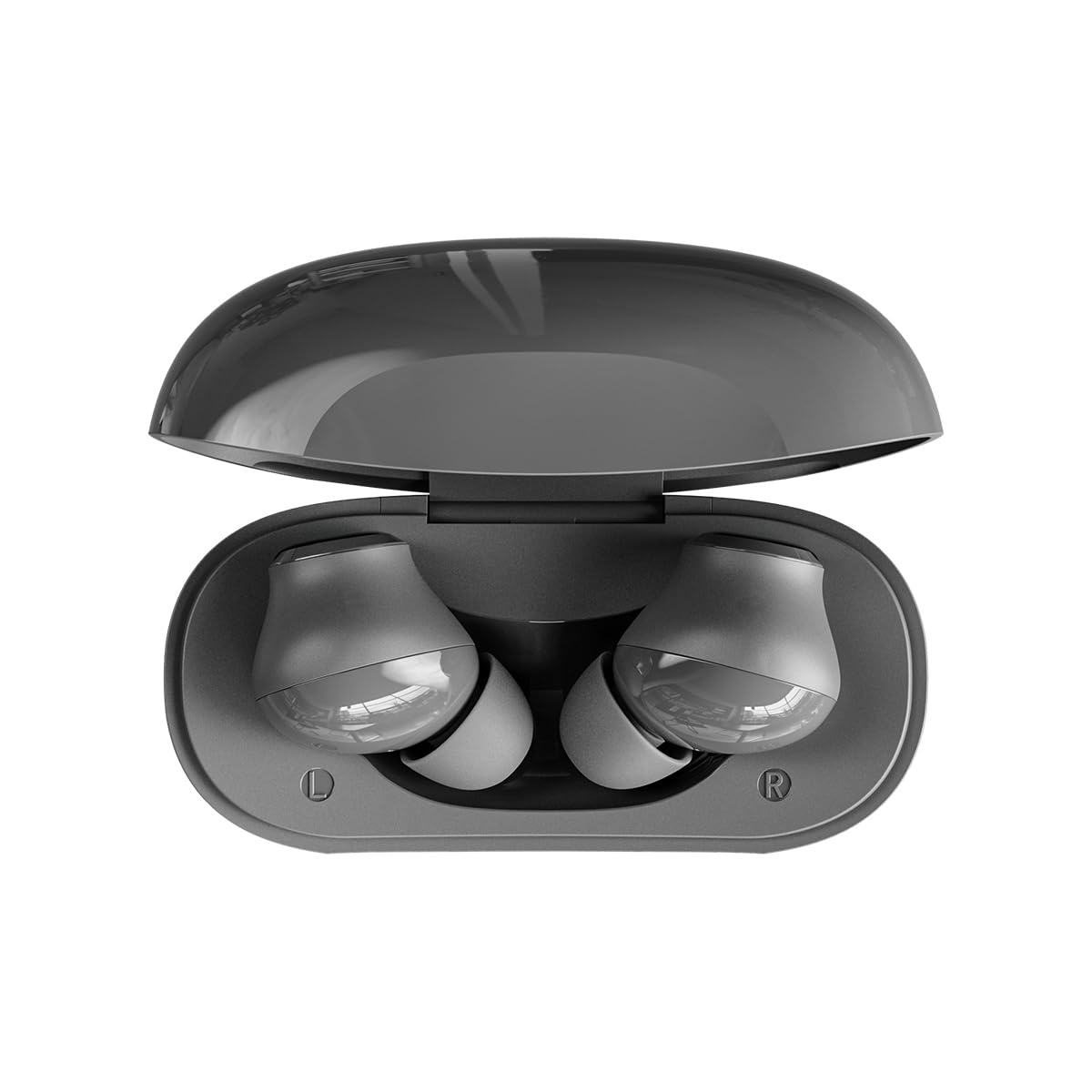 Skullcandy Skullcandy Uproar ANC Wireless Earbuds, Active Noise Cancelling, 42Hr Battery + Rapid Charge, Quad Mic ENC, 10mm Drivers, Multipoint Pairing, Low Latency, Sweat & Water Resistant – Grey Glossy - image 4