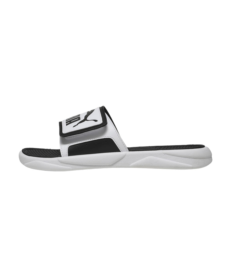 PUMA Royalcat Comfort Slides - Lime Sheen-White-Black