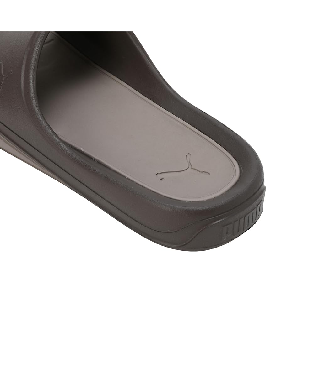 PUMA Lithen Injex Slides - Chocolate-Totally Taupe