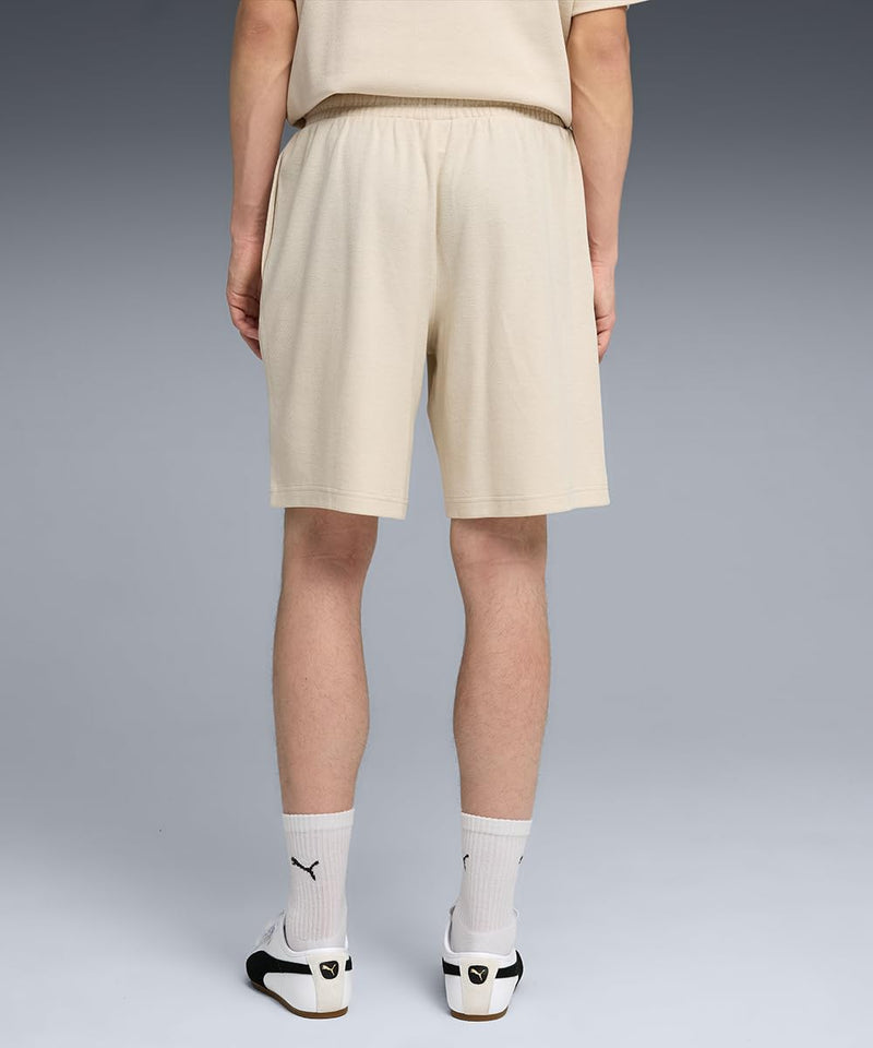 PUMA ESS Elevated Relaxed Shorts - Alpine Snow