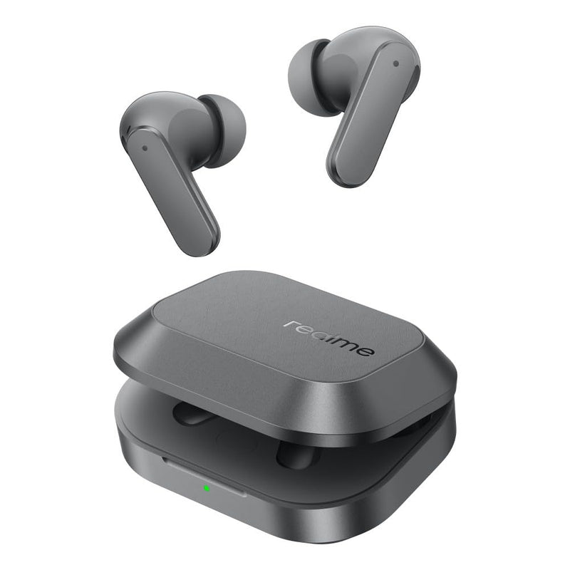 realme realme Buds Air 8,11mm+6mm Dual Dynamic Bass Drivers,58Hrs Playtime, 55dB ANC,6 Mic ENC, 45ms Low Latency, 360° Spatial Audio, Hi-Res LHDC, IP55 Dust & Water Resistant, BT V5.4 (Master Grey) - image 4