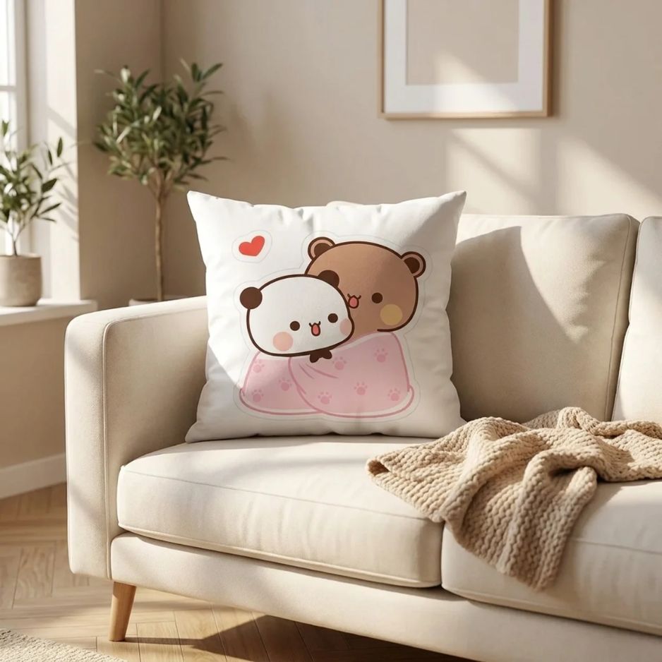Snuggle Blanket Bears Cushion Cover C10