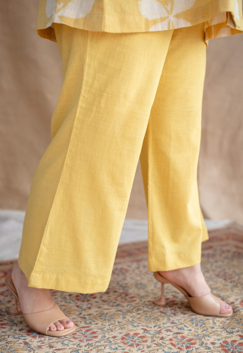 Zuelia Dabu Slub Cotton Co-ord Set