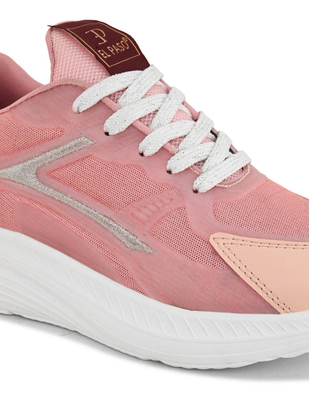 Women Solid Round Toe Lightweight Sneakers-20