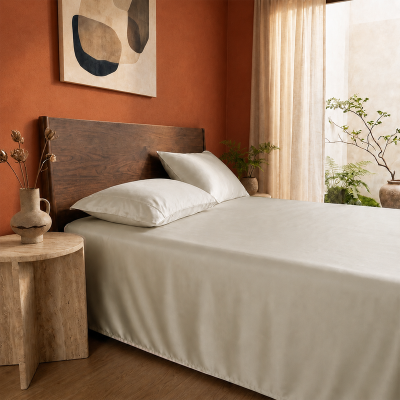 Organic Bamboo Bedsheet – Soft, Cool & Breathable-5