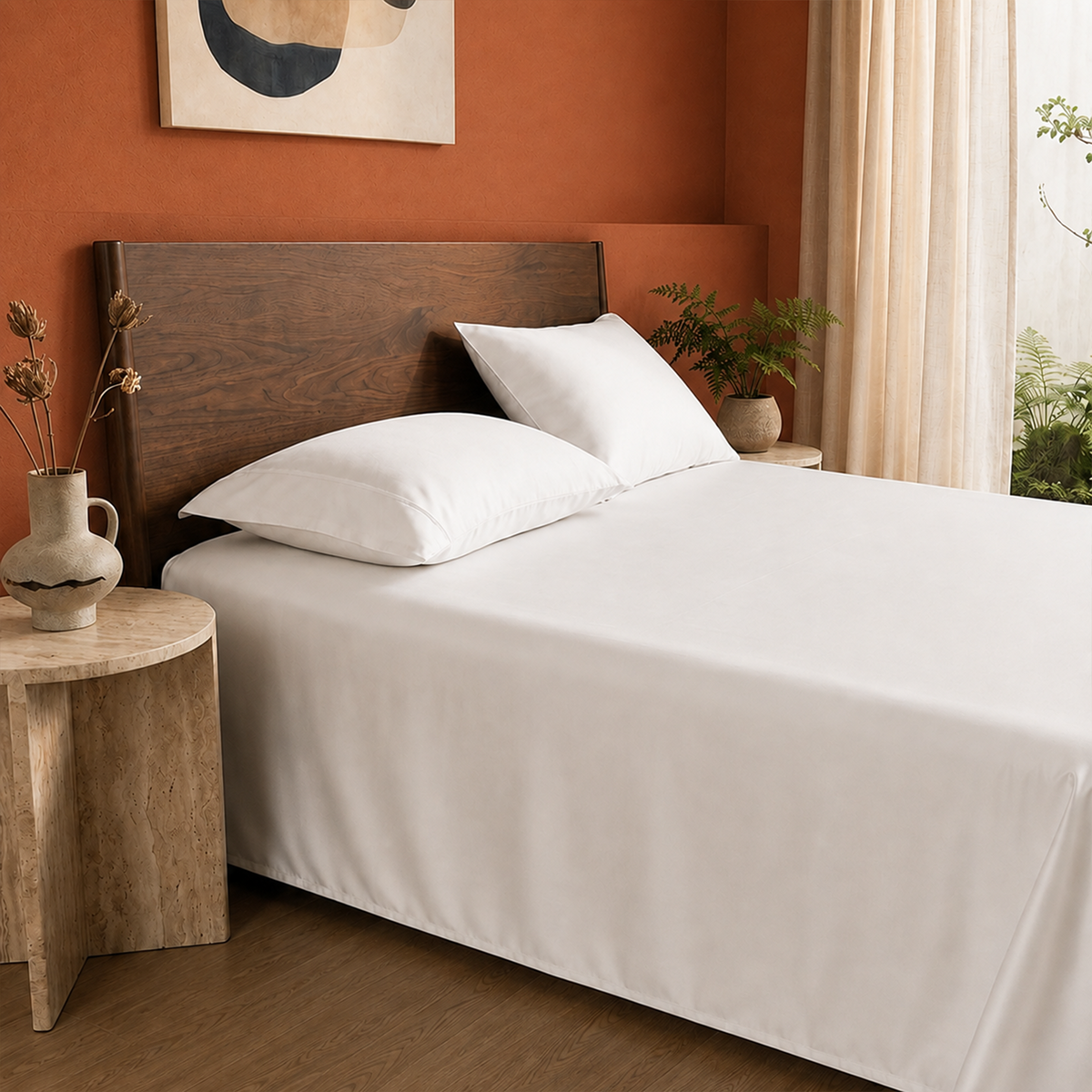 Organic Bamboo Bedsheet – Soft, Cool & Breathable-5