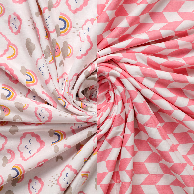Printed Baby Dohar - Cloudnine-5