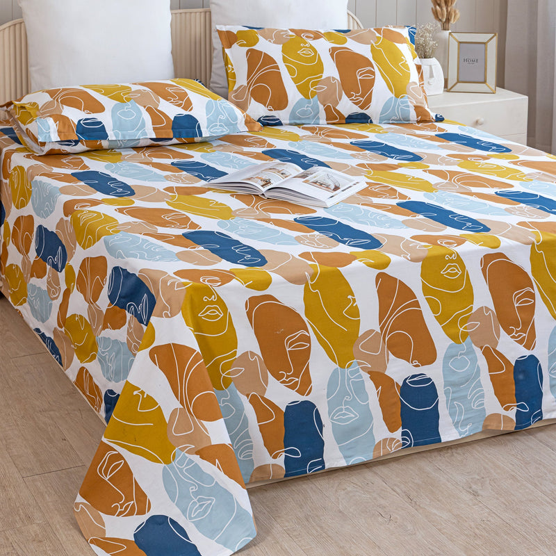 Imprimer Faces of Color - Bedsheet-5